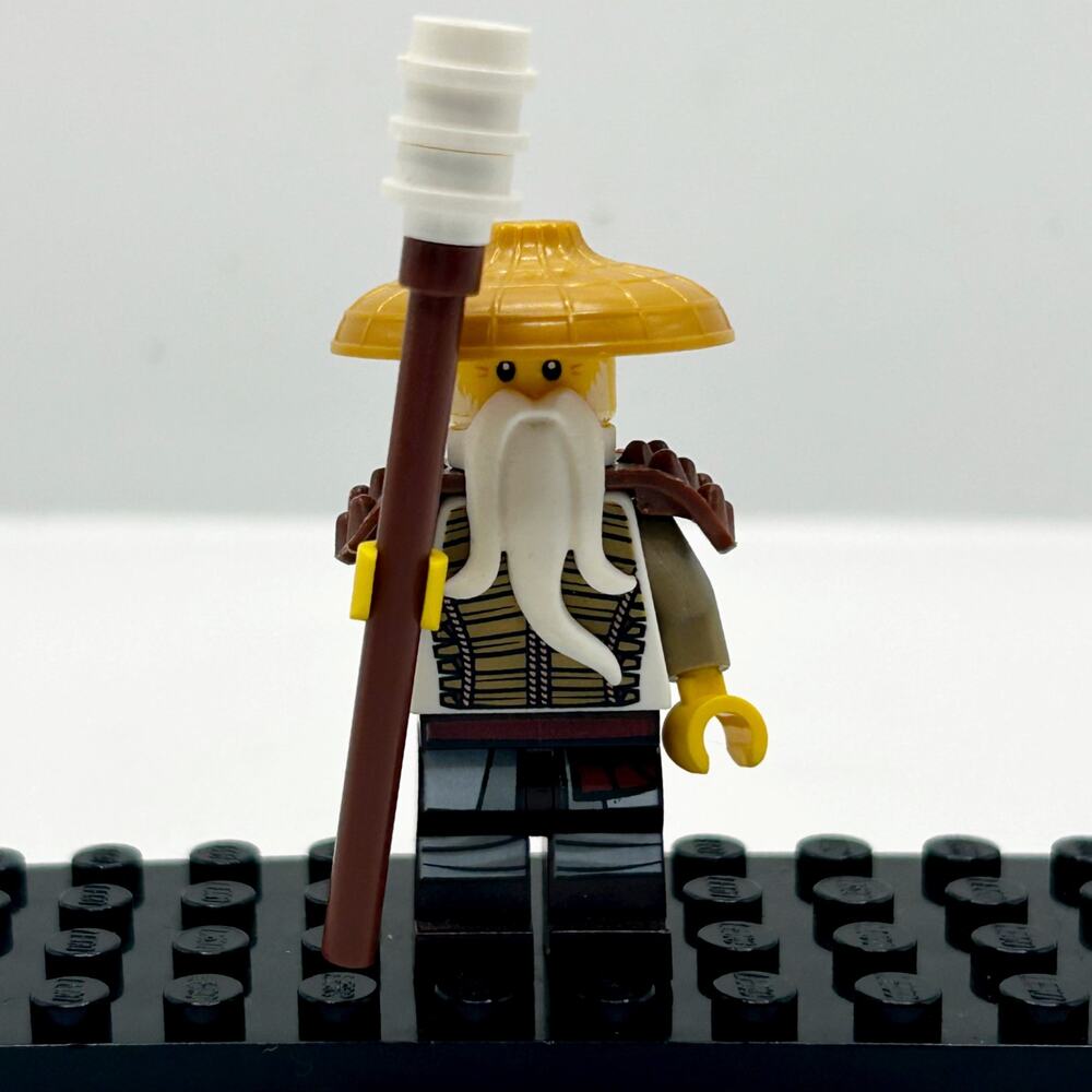 LEGO Ninjago Hero Wu Minifigure Master of the Mountain Ninja Sensei 71718 njo599
